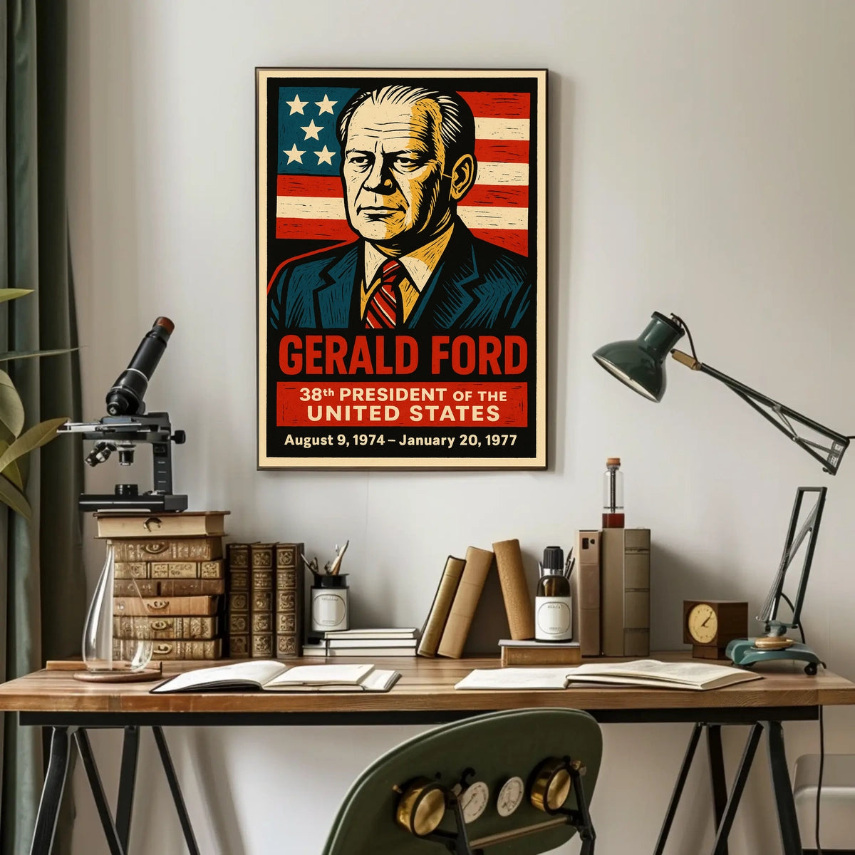 Gerald Ford 38th President Poster