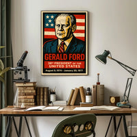 Gerald Ford 38th President Poster