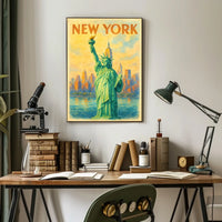 New York The Statue of Liberty Poster