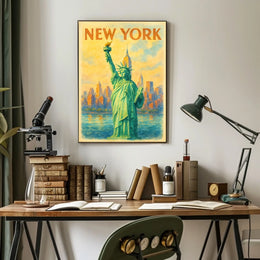New York The Statue of Liberty Poster