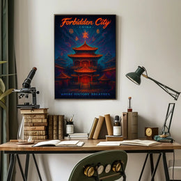 Forbidden City China Poster