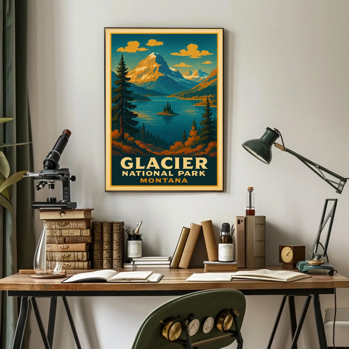 Glacier National Park Montana Poster