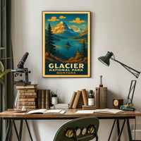Glacier National Park Montana Poster