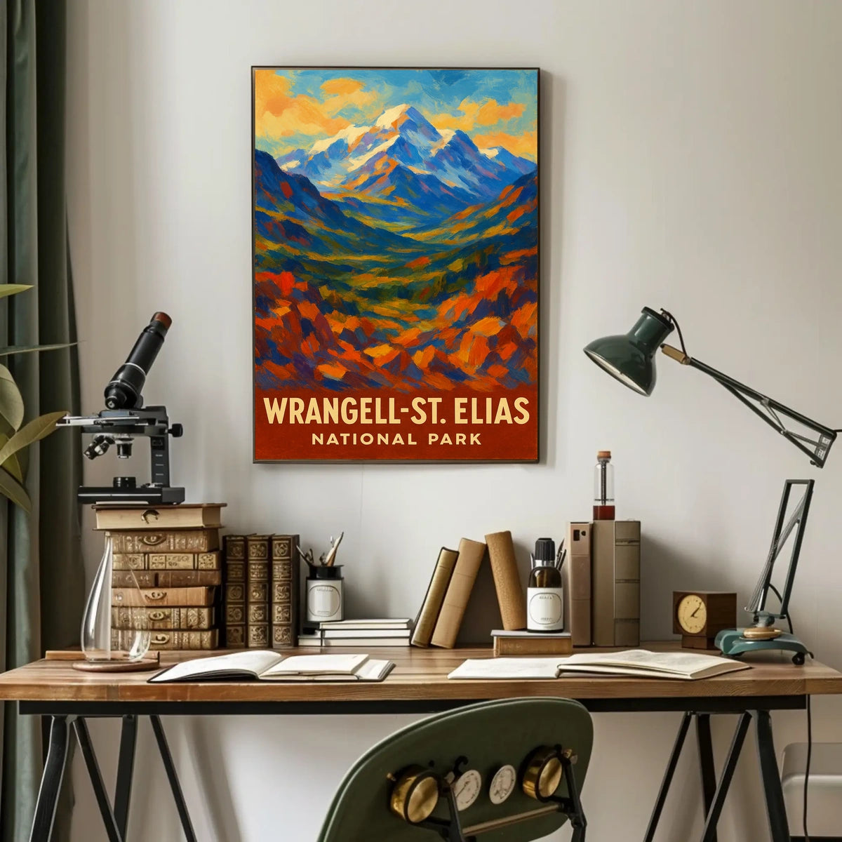 Wrangell-St. Elias National Park Poster