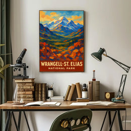 Wrangell-St. Elias National Park Poster