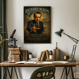 Richard Nixon A Presidency Amidst Change Poster