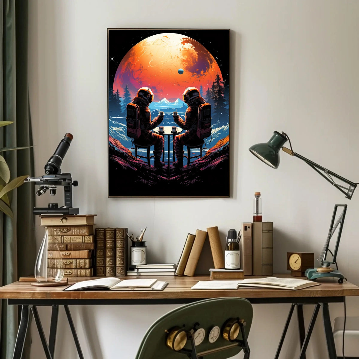 Cosmic Coffee Break Poster