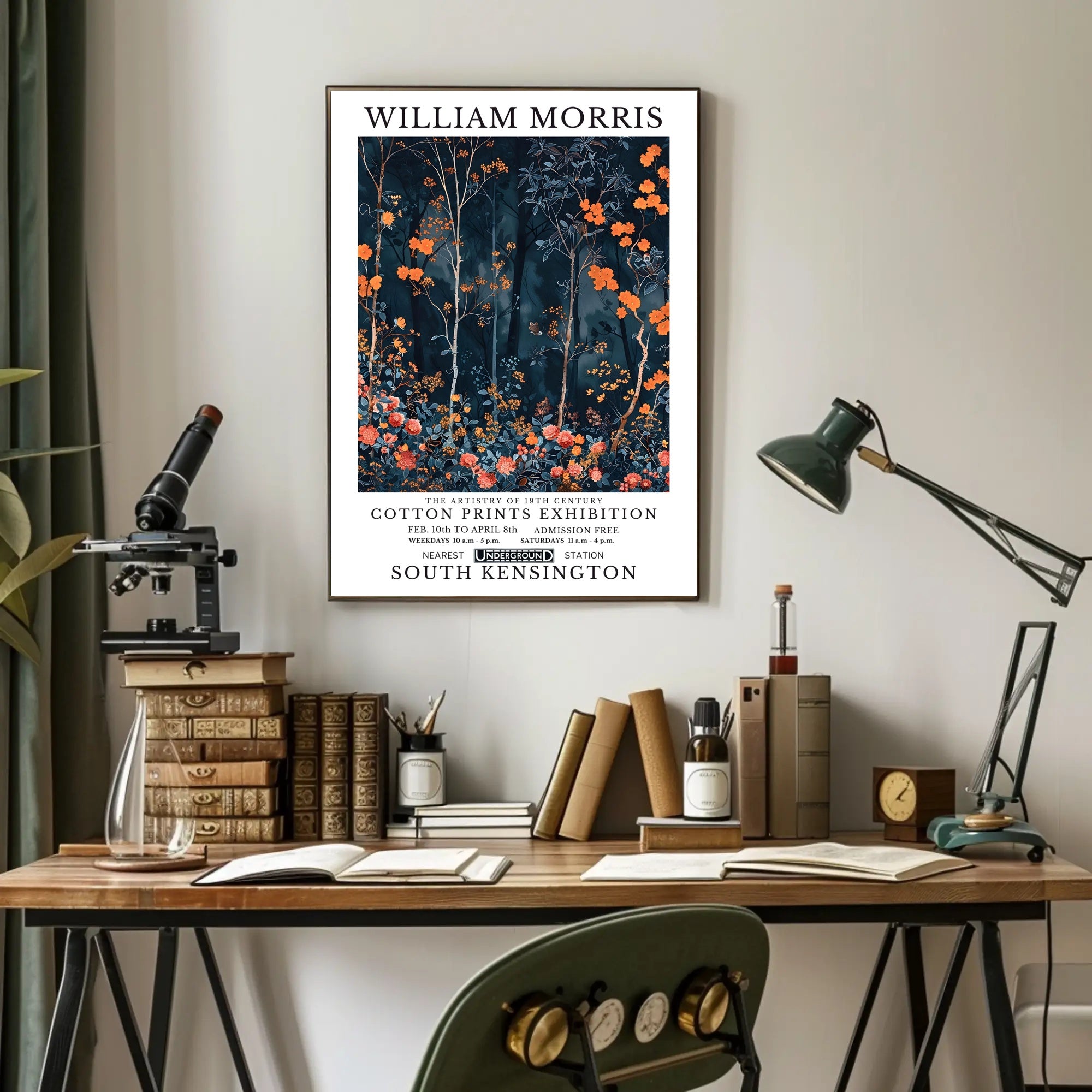 19th Century Cotton Prints Wall Art Poster