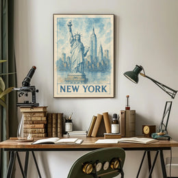New York Skyline Poster