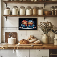 Winter Wonderland Bears Poster