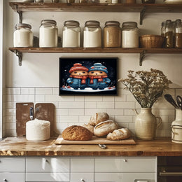 Winter Wonderland Bears Poster