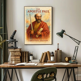 Christmas Edition Apostle Paul Cultural Heritage Poster