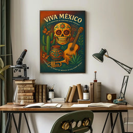 Viva Mexico A Celebration of Heritage Poster