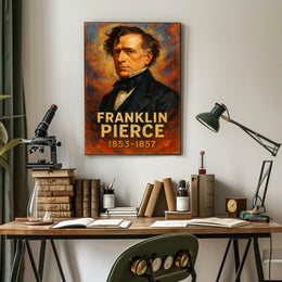 Franklin Pierce 14Th President Poster