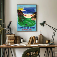 Discover The Basque Coast Poster