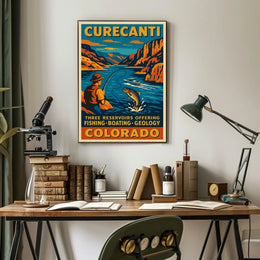 Curecanti Recreation Poster