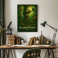 The Vibrant Canopy Poster