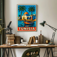 Vibrant Tunisia Poster