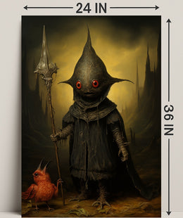 Enigmatic Guardian Of The Mystical Realm Poster