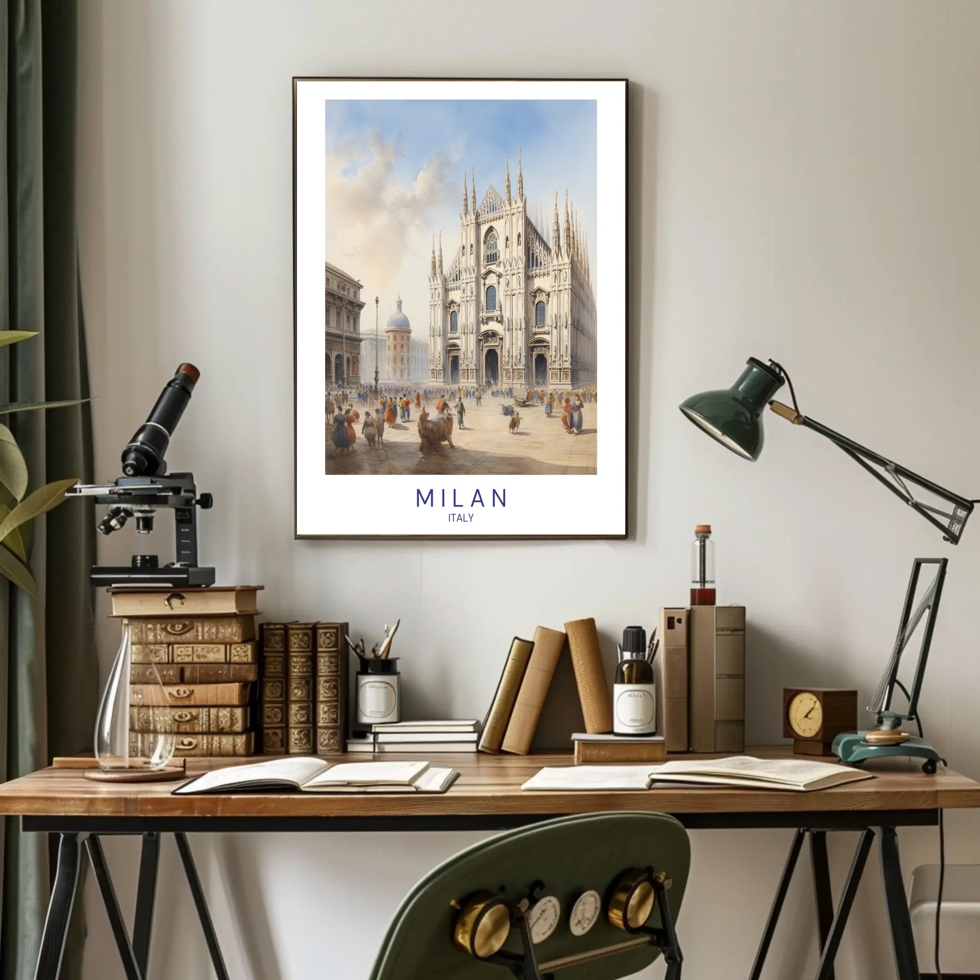 Milan Cathedral Gothic Architecture Cultural Heritage Poster PosterGoat