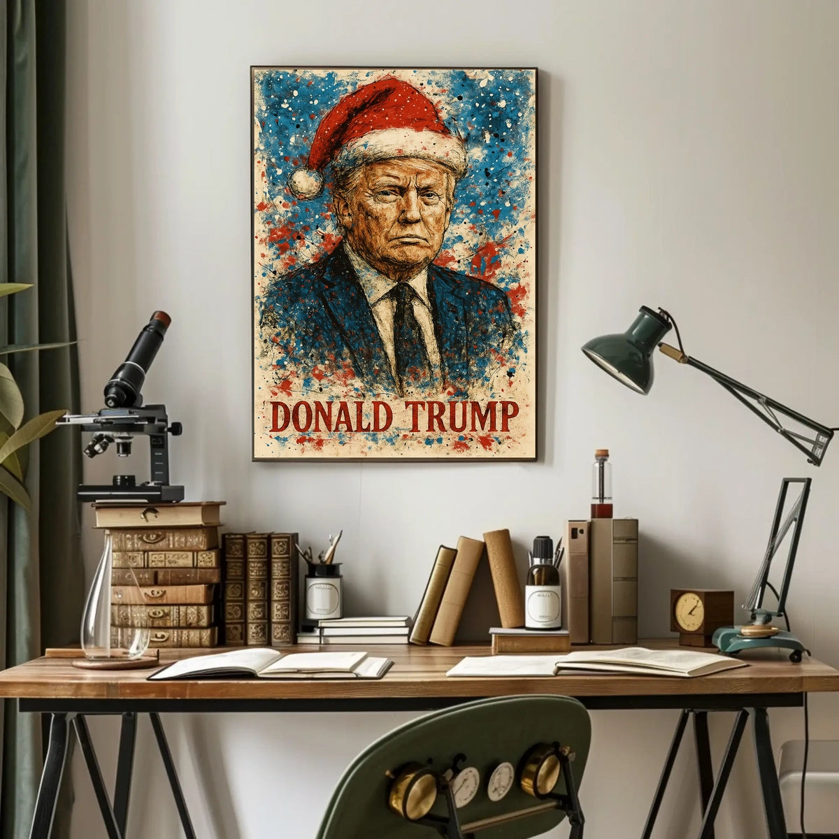 Donald Trump 47th President of the United States Christmas SeriesPoster