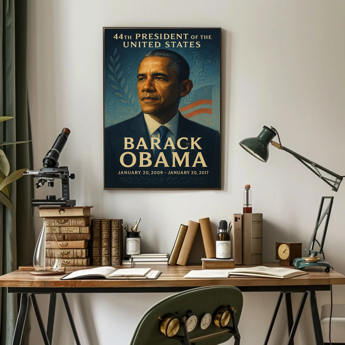 Barack Obama 44th President Legacy Historical or Presidential Poster