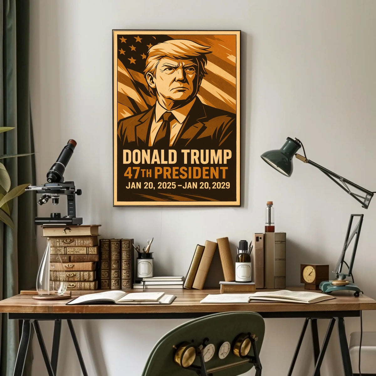 Donald Trump 47th President Poster
