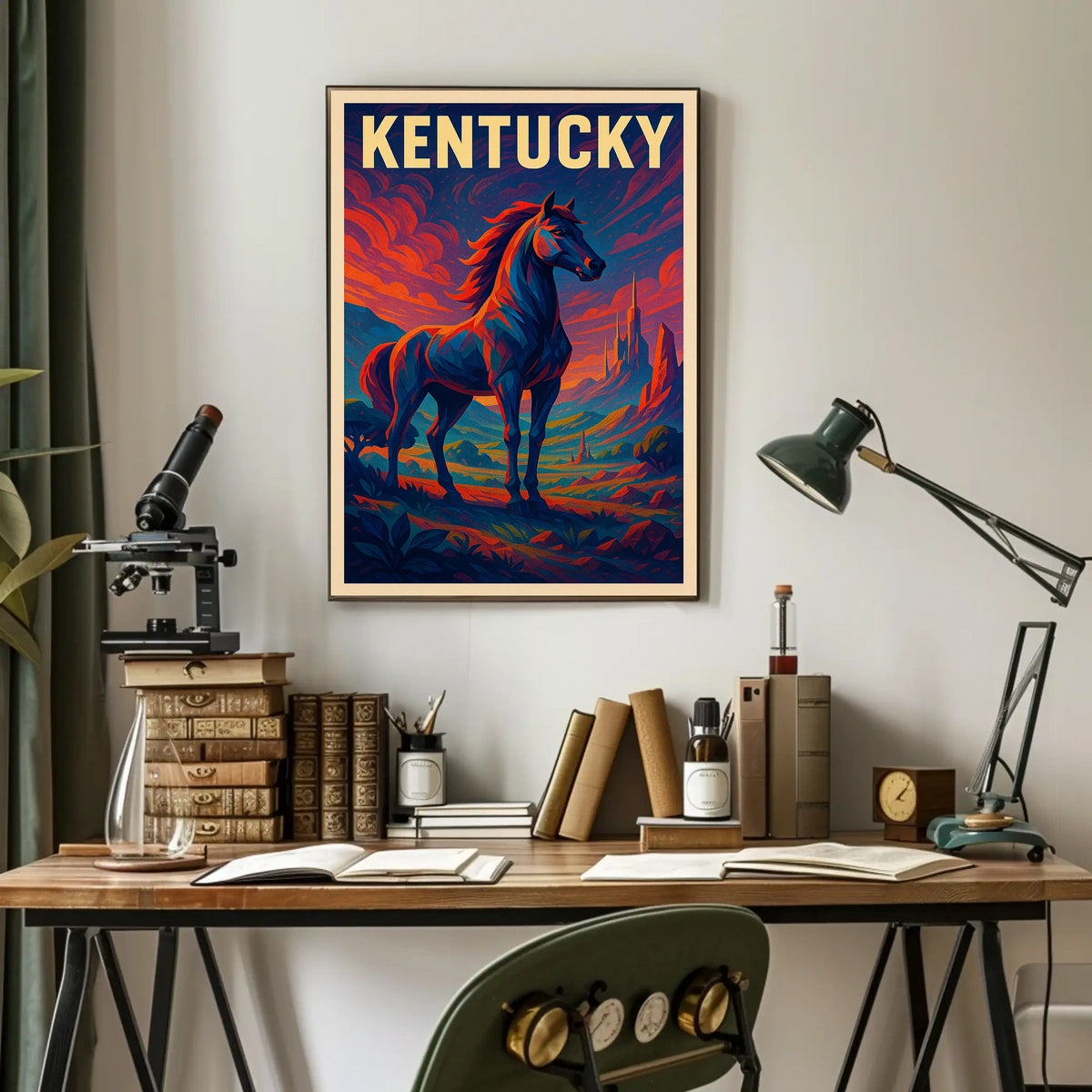 Majestic Kentucky Poster