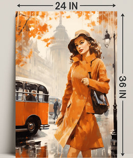 Autumn In The City Poster PosterGoat