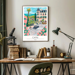 Vibrant Capri Poster PosterGoat