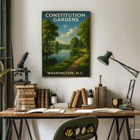 Constitution Gardens Washington, D.C Poster