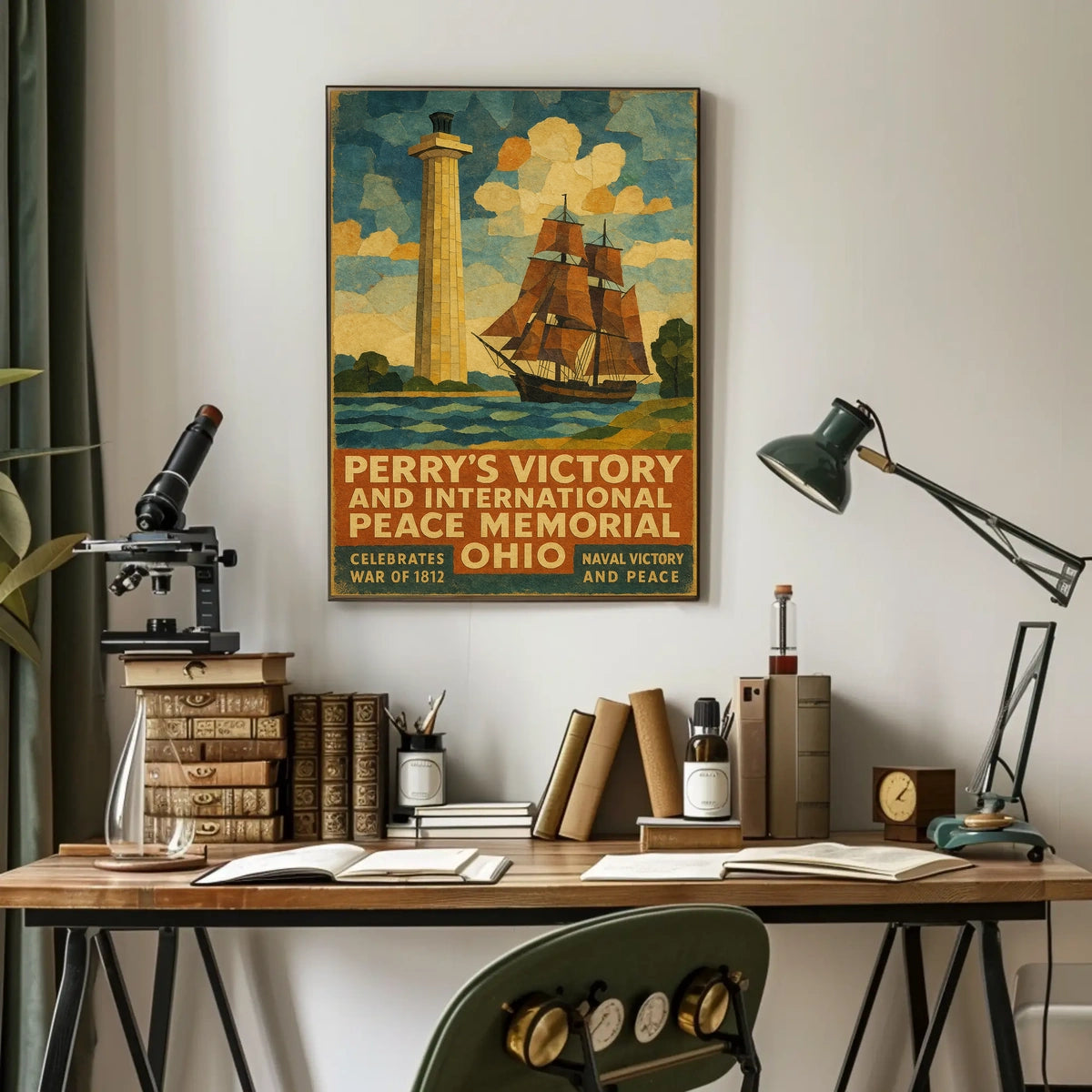 PerryS Victory And International Peace Poster