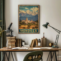 Mendoza Scenic Vintage Poster