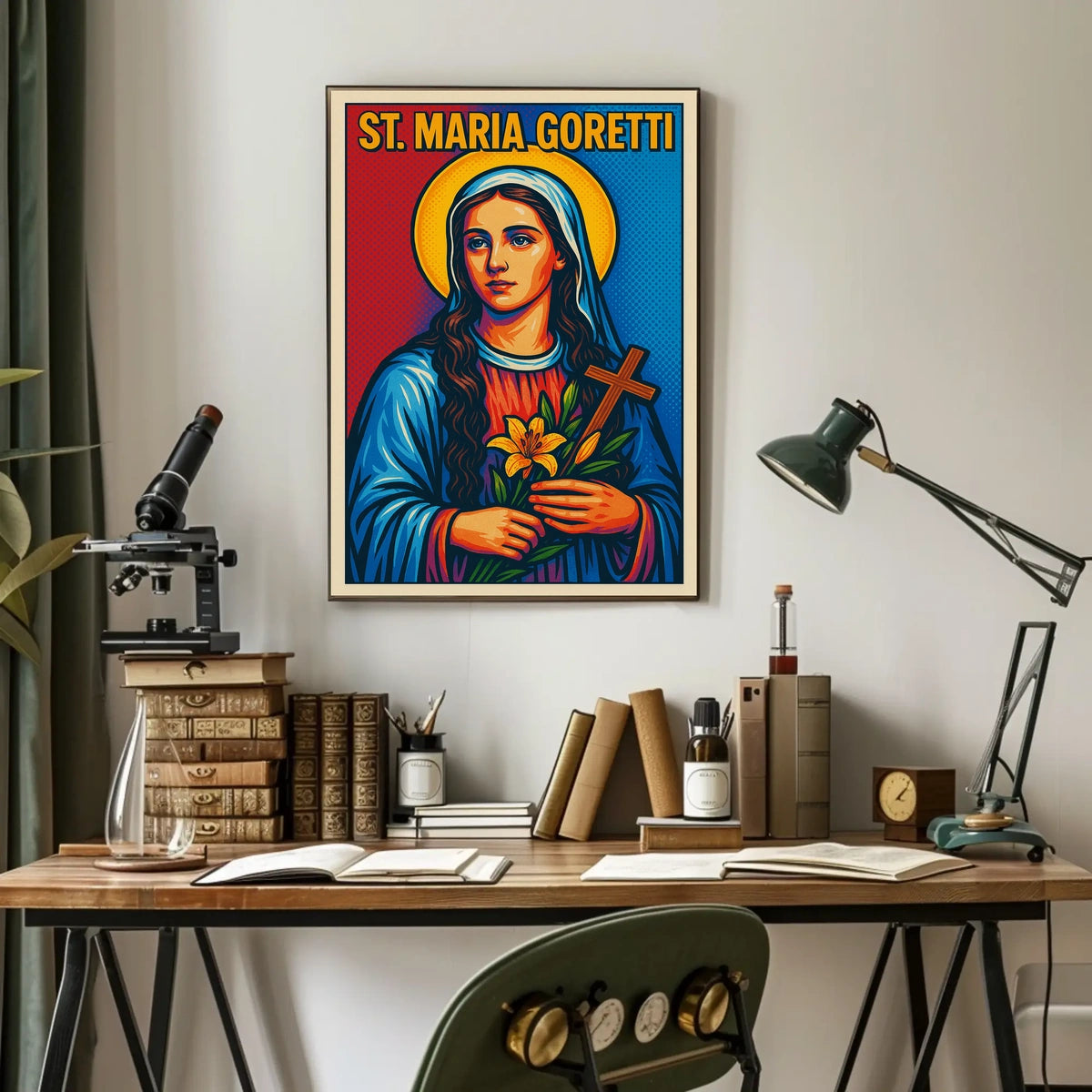 St. Maria Goretti Poster