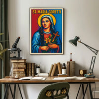 St. Maria Goretti Poster