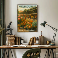 Queen Victoria Market Melbourne Poster