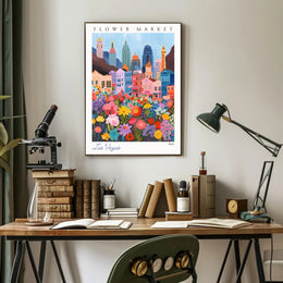 Las Vegas Flower Market 2024 Poster PosterGoat