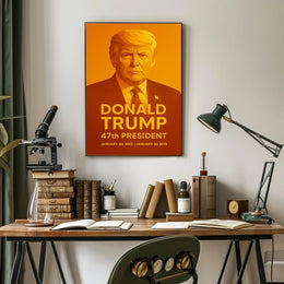 Donald Trump 47th President Poster