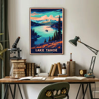 Lake Tahoe Scenic Poster