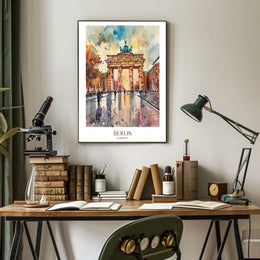 Berlin Architectural Splendor Poster