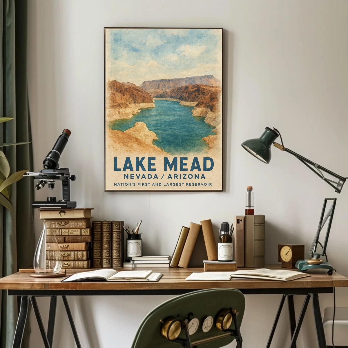Lake Mead NationS First And Largest Poster