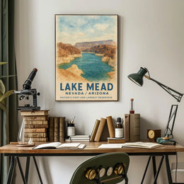 Lake Mead NationS First And Largest Poster