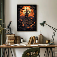 Haunted Halloween Night Poster