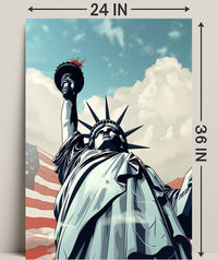 Liberty And Freedom Poster