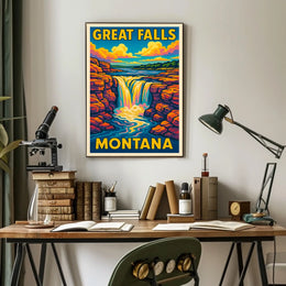 Great Falls, Montana Poster