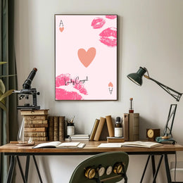 Lucky Cowgirl Pop Art Poster PosterGoat
