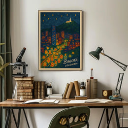 Bogotá, Colombia A Night Of Lights Poster