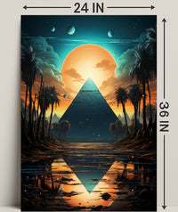 Celestial Reflections Poster