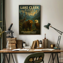 Lake Clark, Alaska Poster