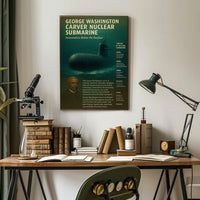George Washington Carver Nuclear Submarine Poster PosterGoat